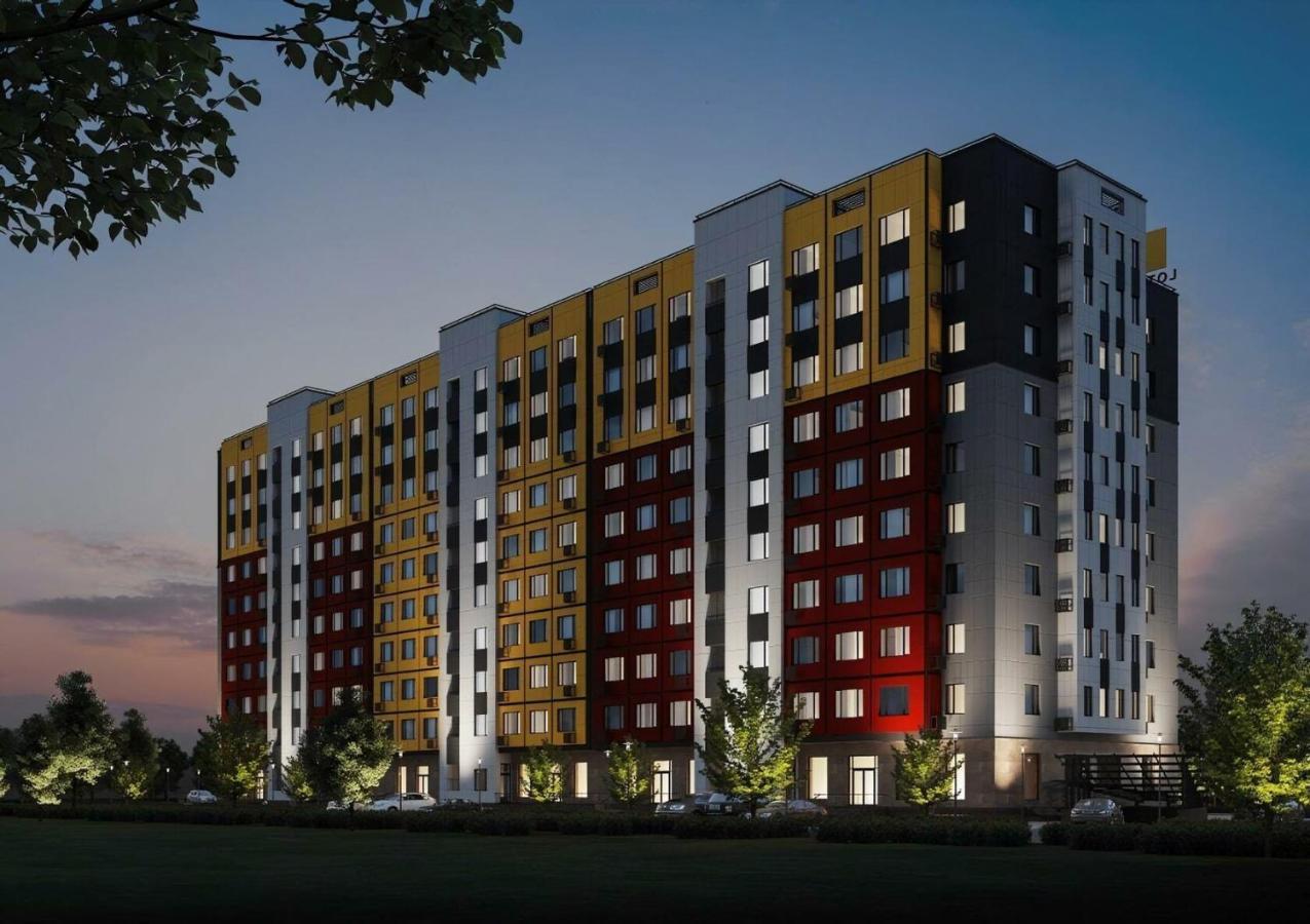 Апартаменты Жк Lotus Terrace الماتي المظهر الخارجي الصورة